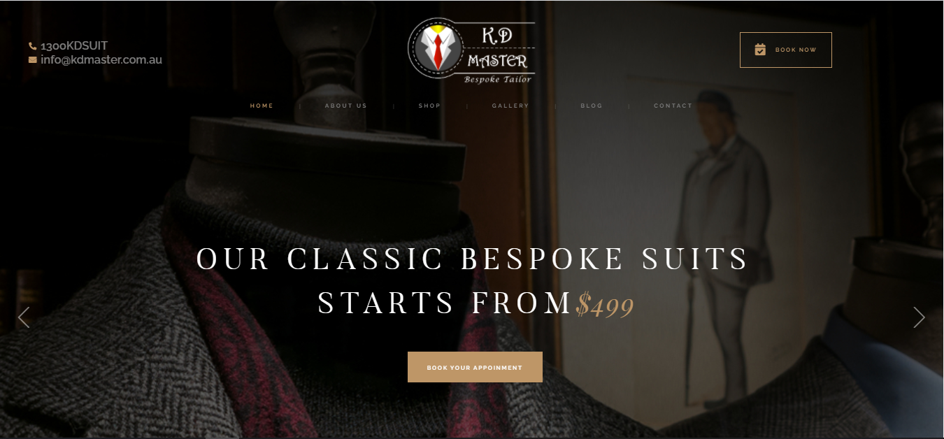 K D Master Bespoke Suit
