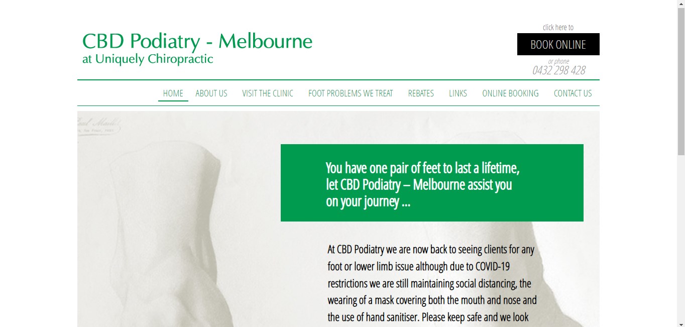 cbdpodiatrymelbourne