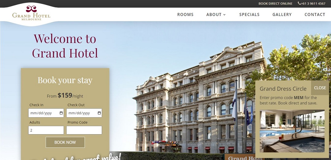 Grand Hotel Melbourne