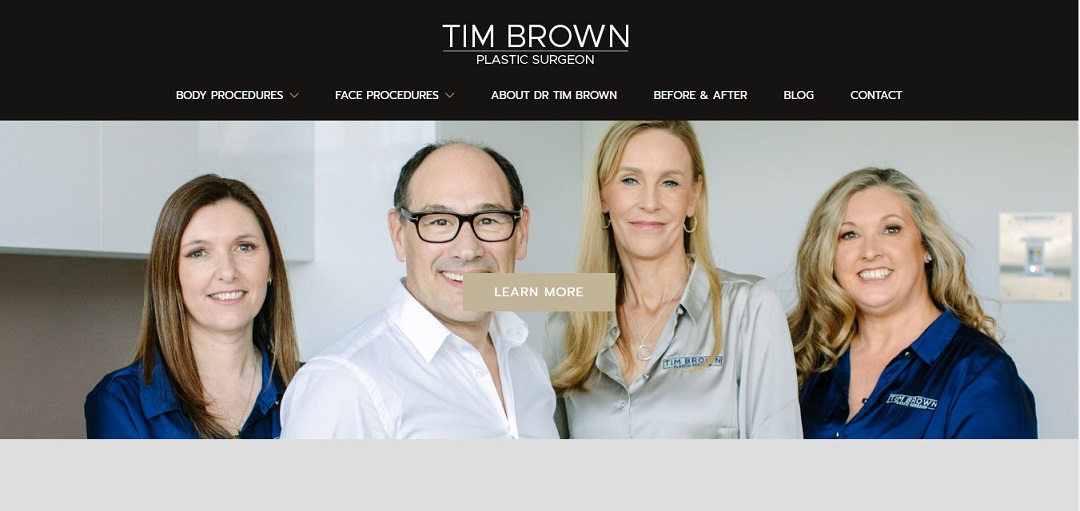 TIM BROWN PLASTIC SURGEON