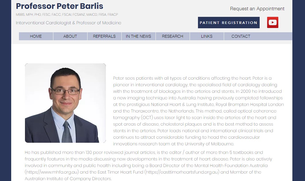 Prof. Peter Barlis