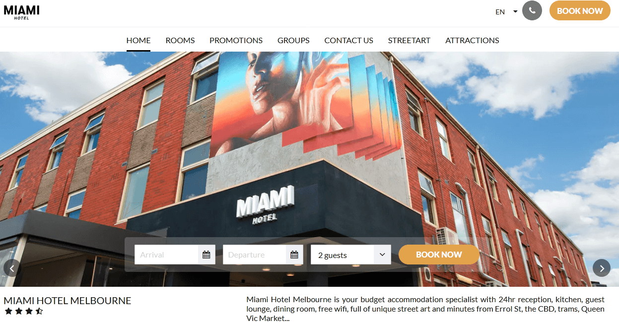 Miami Hotel Melbourne