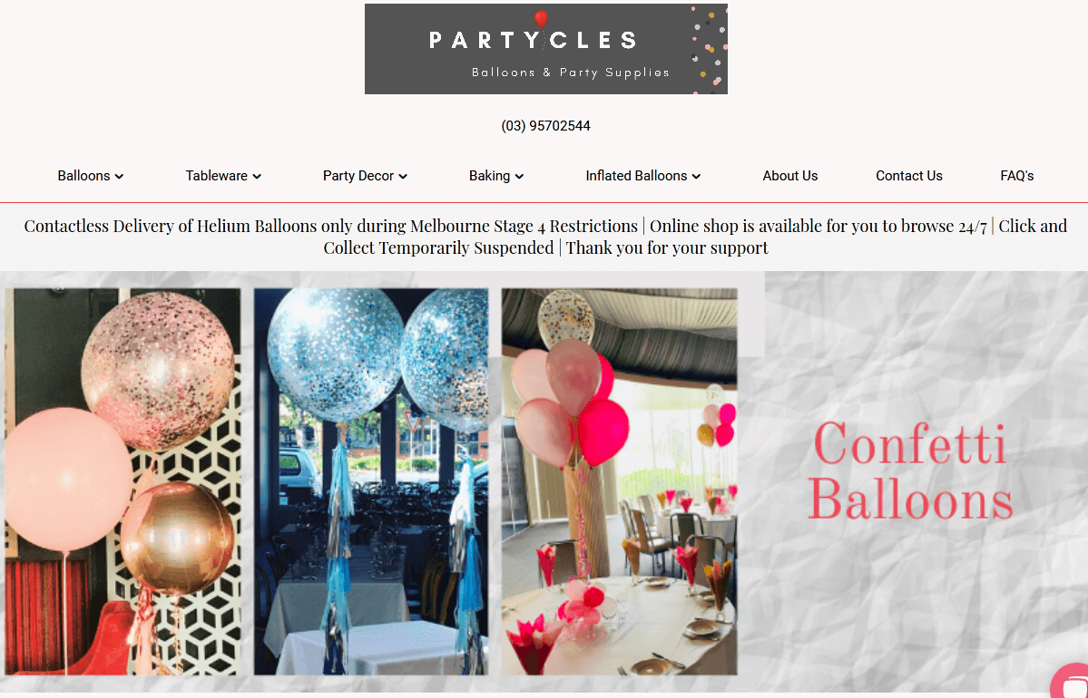 Partycles Balloons