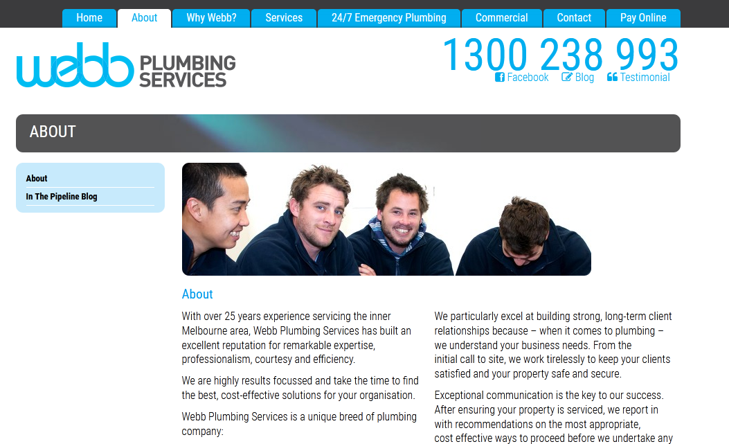 Webb-plumbing-services
