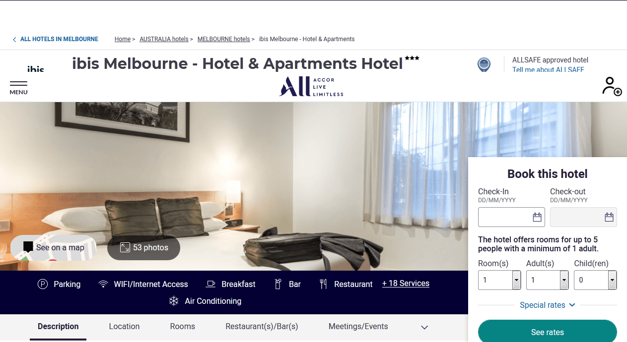 ibis Melbourne Hotel Apartments