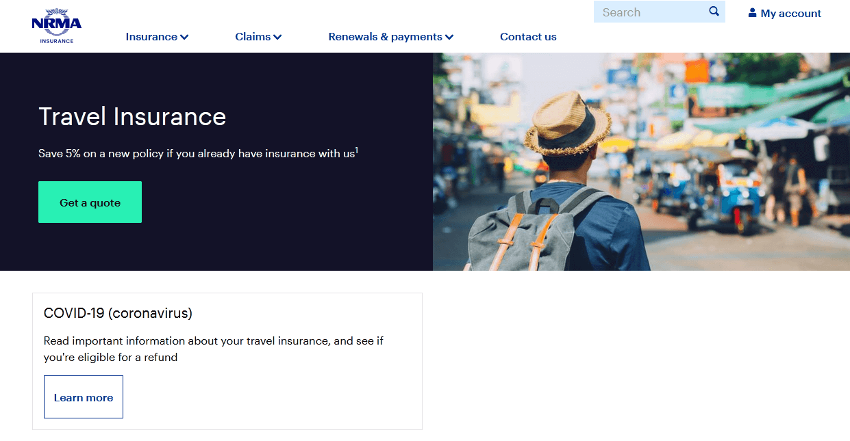nrma travel insurance claim online