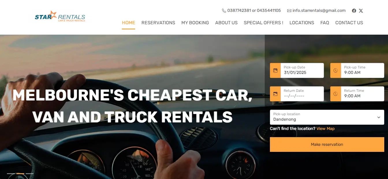 Star Rentals Car & Truck Hire