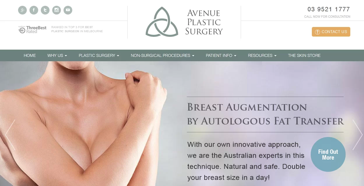 avenue plastic surgery